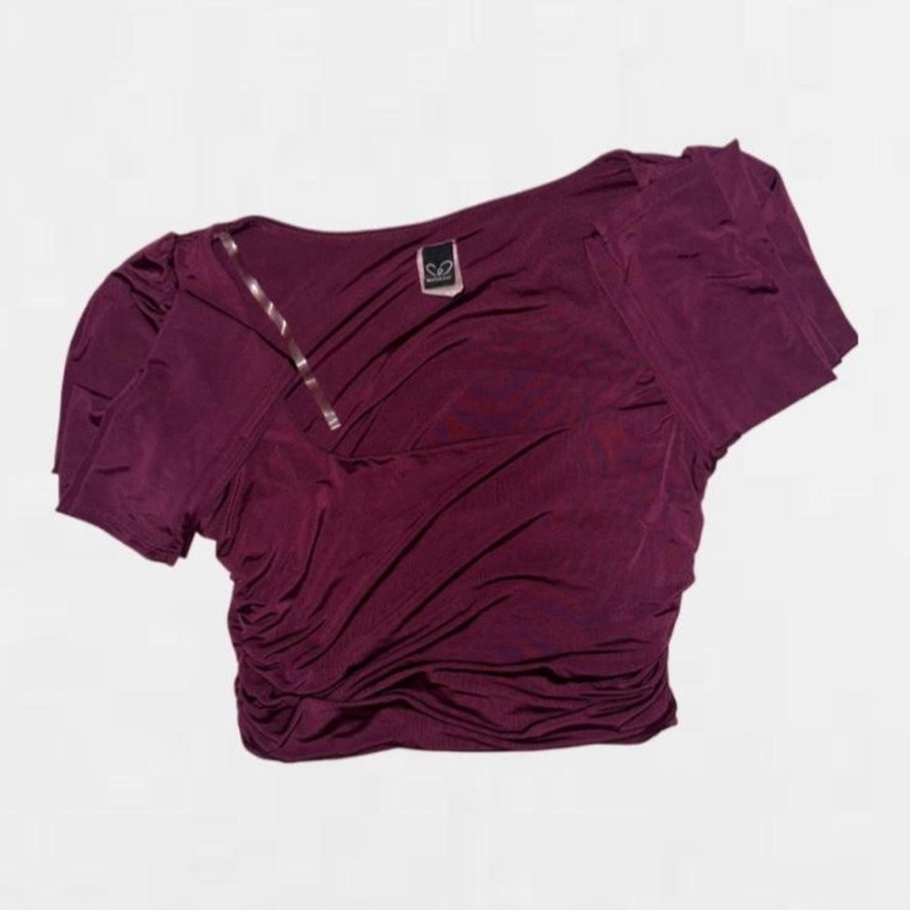 Plum Windsor top